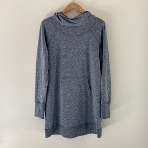 Gaiam Hoodie Dress gray size large